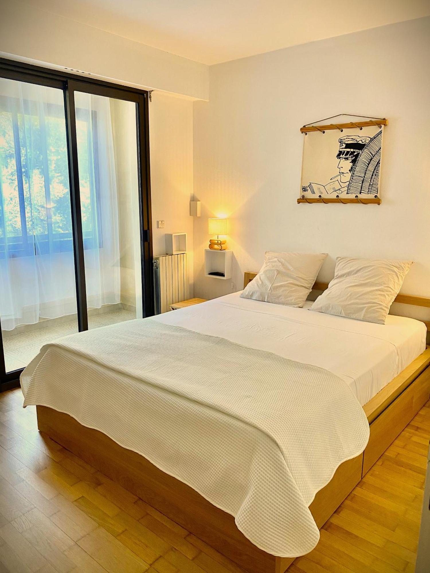 Grand T2 Standing Ajaccio Proche Centre Et Plages Vue Panoramique Parking Prive Exterior foto
